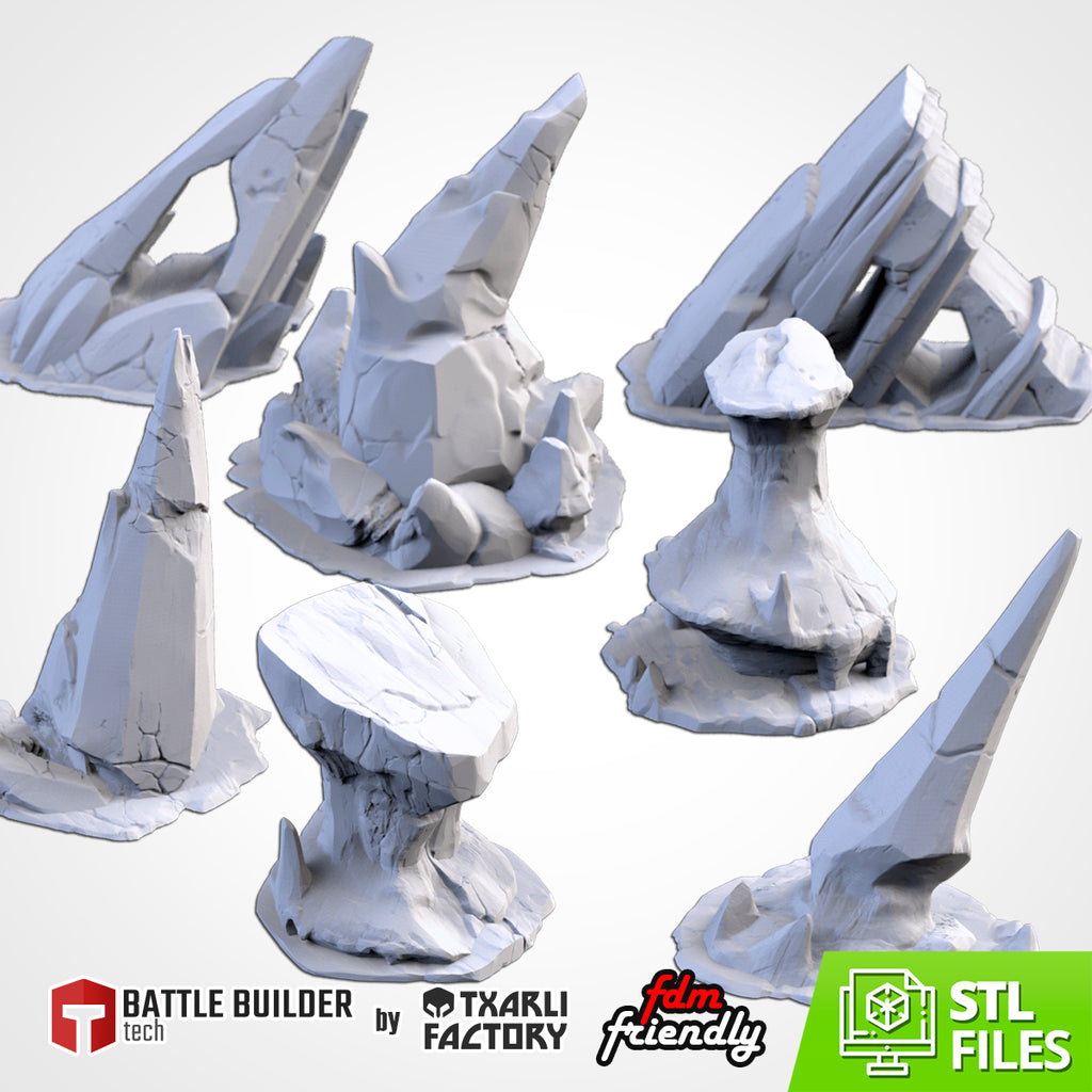 Free STL file Ice Lantern Mold (Collection of 15) 🧊・3D printable model to  download・Cults