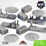 Classic Ruins WTC Set 02 (STL FILES)