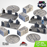 Post appocalyptic WTC Set 02 (STL FILES)