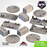 City Ruins WTC Set 02 (STL FILES)