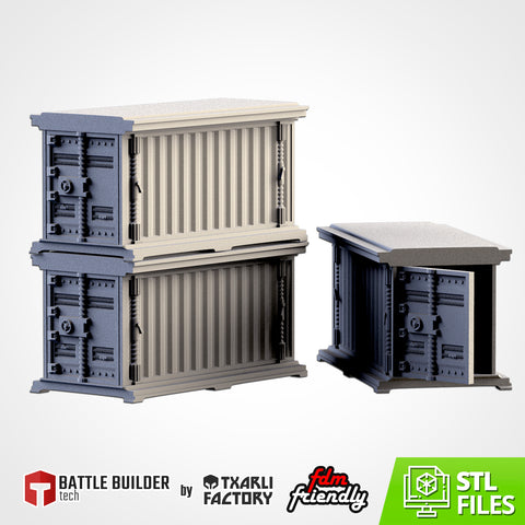 Slt Containers Containers (STL FILES)