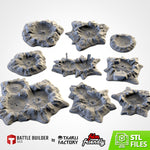 Craters (STL)